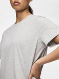 Pieces PCRIA COTTON T-SHIRT, Light Grey Melange, highres - 17140802_LightGreyMelange_006.jpg