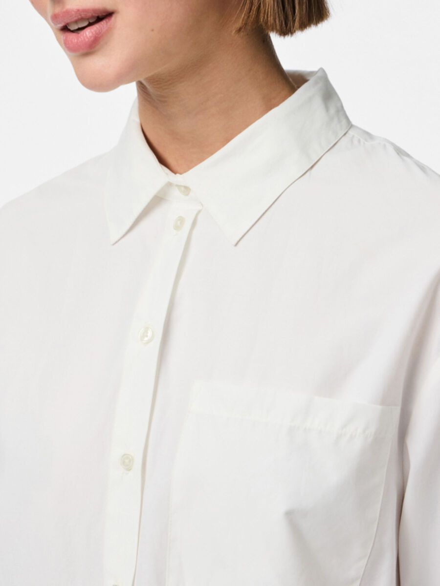 Carousel image - PCMELIA CHEMISE, Bright White | 4