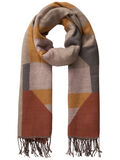 Pieces PATTERNED SCARF, Nugget Gold, highres - 17090540_NuggetGold_001.jpg