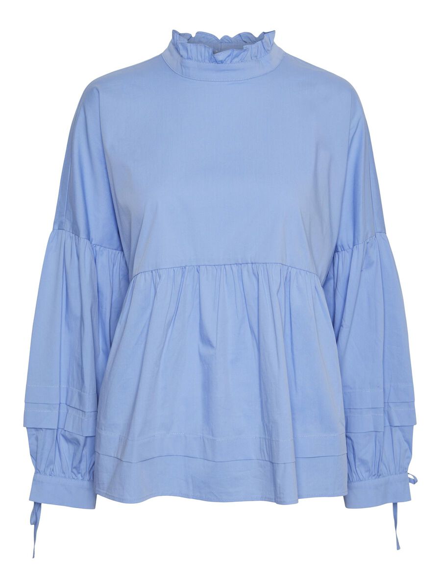 Pieces PCDULA LONG SLEEVED TOP, Hydrangea, highres - 17149723_Hydrangea_001.jpg