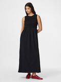 Product image thumbnail - PCBETTY SMOCK  MIDI DRESS, Black | 3