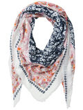 Pieces PRINTED SCARF, Cloud Dancer, highres - 17082004_CloudDancer_001.jpg