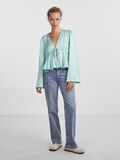 Pieces PCMARLY LONG SLEEVED BLOUSE, Ice Green, highres - 17147356_IceGreen_005.jpg