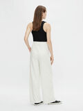 Pieces BREDE BEN HØJTALJEDE SWEATPANTS, Snow White, highres - 17121289_SnowWhite_004.jpg