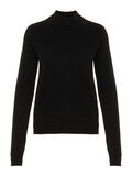 Product image thumbnail - HØJHALSET PULLOVER, Black | 6