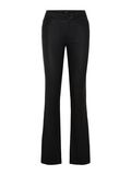 Pieces COATED FLARED JEANS, Black, highres - 17099133_Black_001.jpg