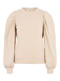 Pieces PCJASSI SWEATSHIRT, Warm Sand, highres - 17106314_WarmSand_793444_001.jpg