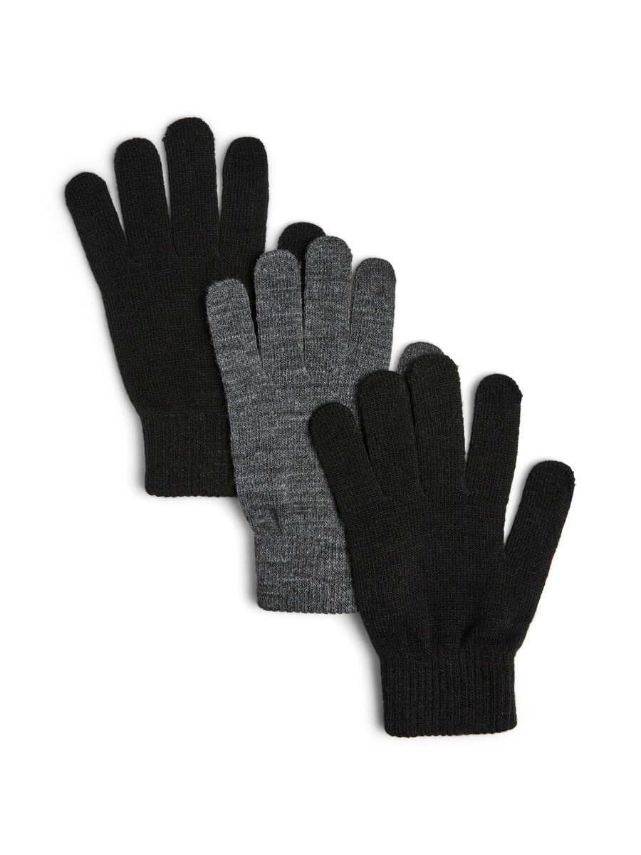 Pieces PCNEW 3ER-PACK HANDSCHUHE, Black, highres - 17153524_Black_1145981_001.jpg