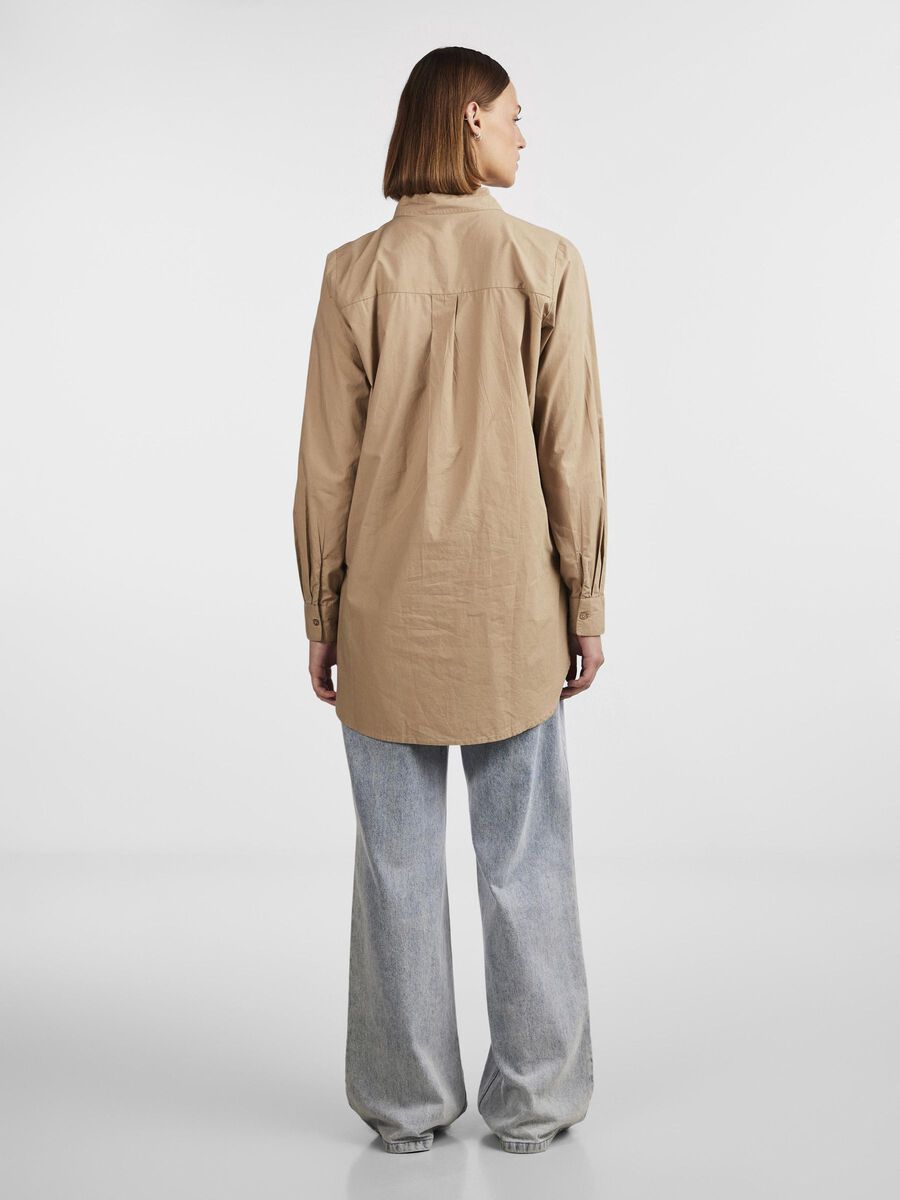 Pieces PCJIVA SHIRT, Silver Mink, highres - 17127359_SilverMink_004.jpg