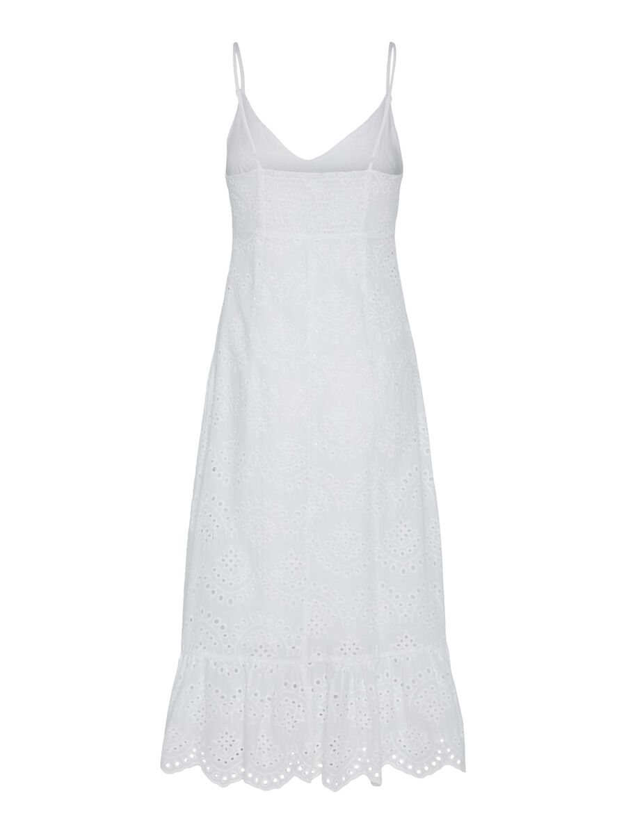 Pieces PCVILDE KLEID OHNE ÄRMEL, Bright White, highres - 17156565_BrightWhite_002.jpg