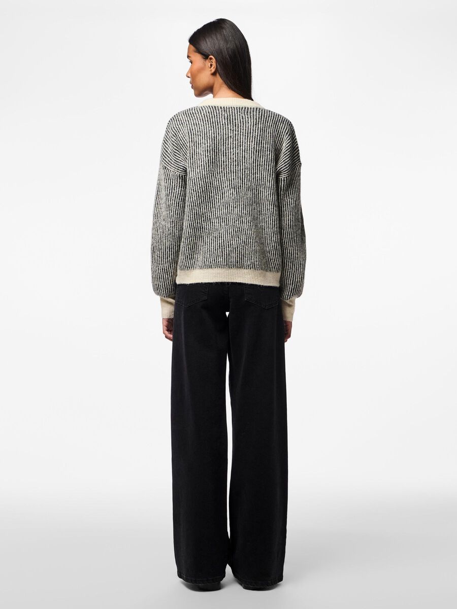 Pieces PCKARMEN STRICKPULLOVER, Black, highres - 17144506_Black_1151418_004.jpg