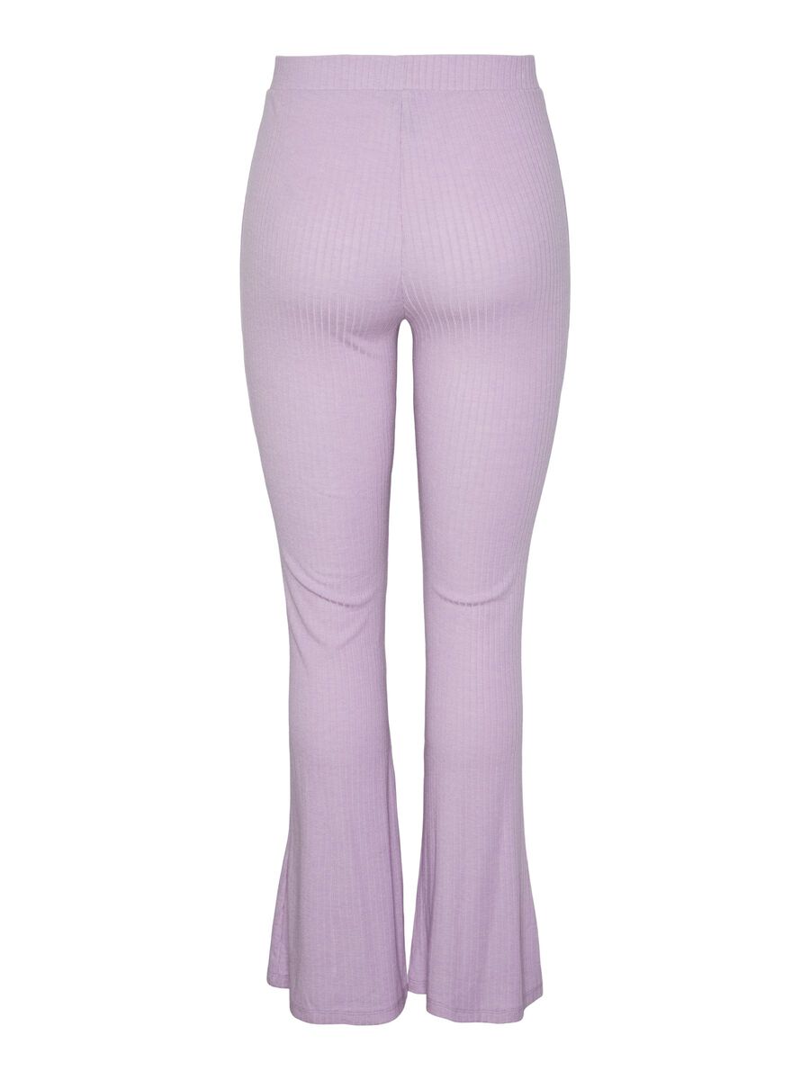 Pieces PCDINA FLARED TROUSERS, Violet, highres - 17139780_Violet_002.jpg