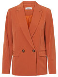 Pieces DOUBLE-BREASTED BLAZER, Rust, highres - 17096266_Rust_001.jpg