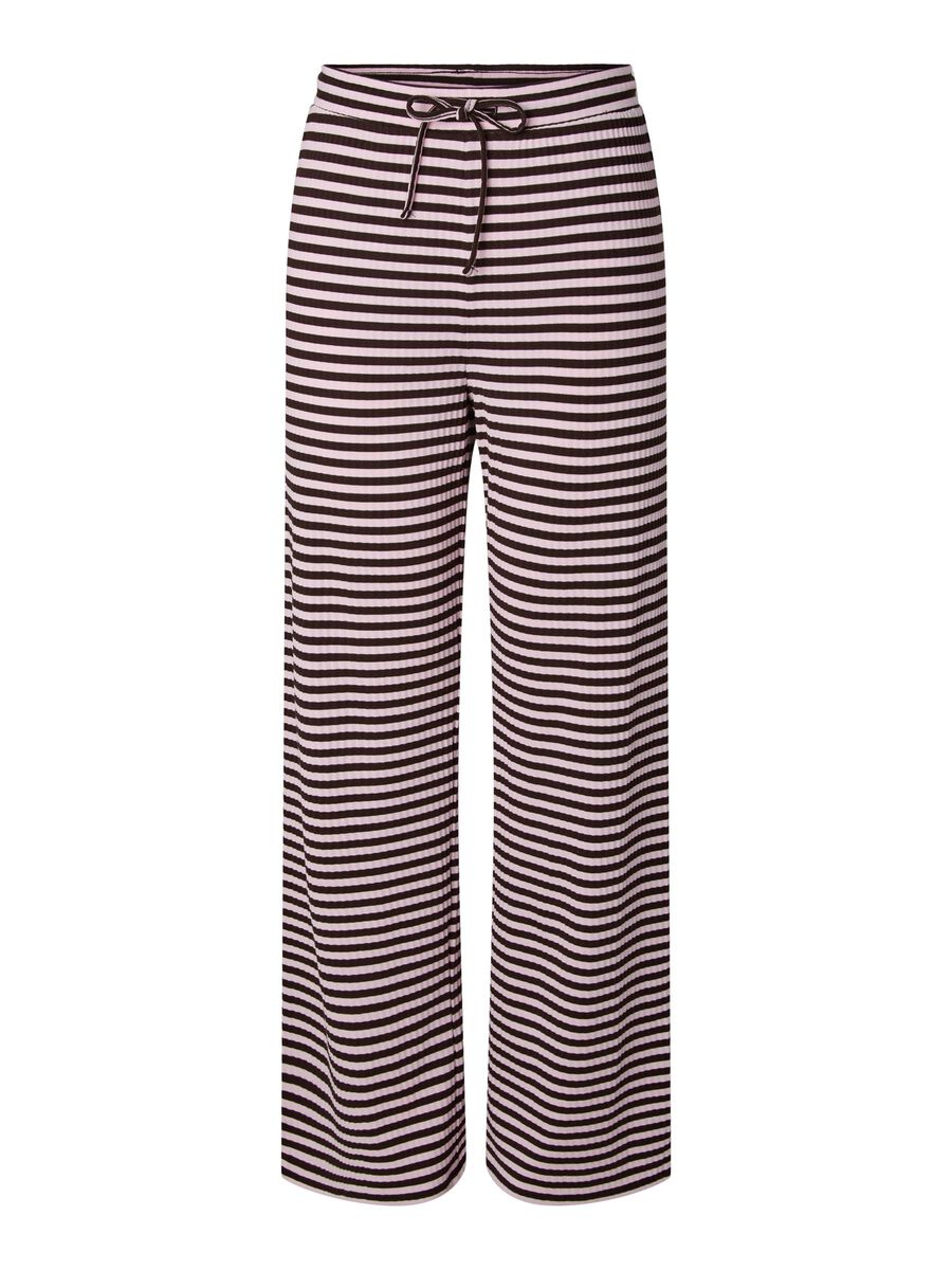 Product carousel image - PCLAYA MW WIDE LEG HOSE, Hot Fudge | 2