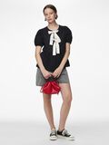 Pieces PCGOLLY TOP MED PUFÆRMER, Black, highres - 17155915_Black_1165574_007.jpg