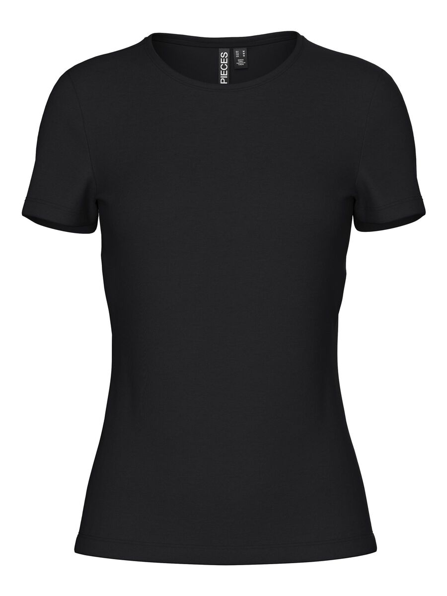 Pieces PCSIRENE T-SHIRT, Black, highres - 17082526_Black_001.jpg