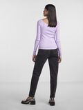 Pieces PCKITTE  LONG SLEEVED TOP, Lavendula, highres - 17101437_Lavendula_004.jpg