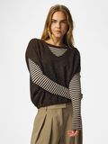thumbnail Pcallie strickweste, colour: hot fudge, braune, kreativ