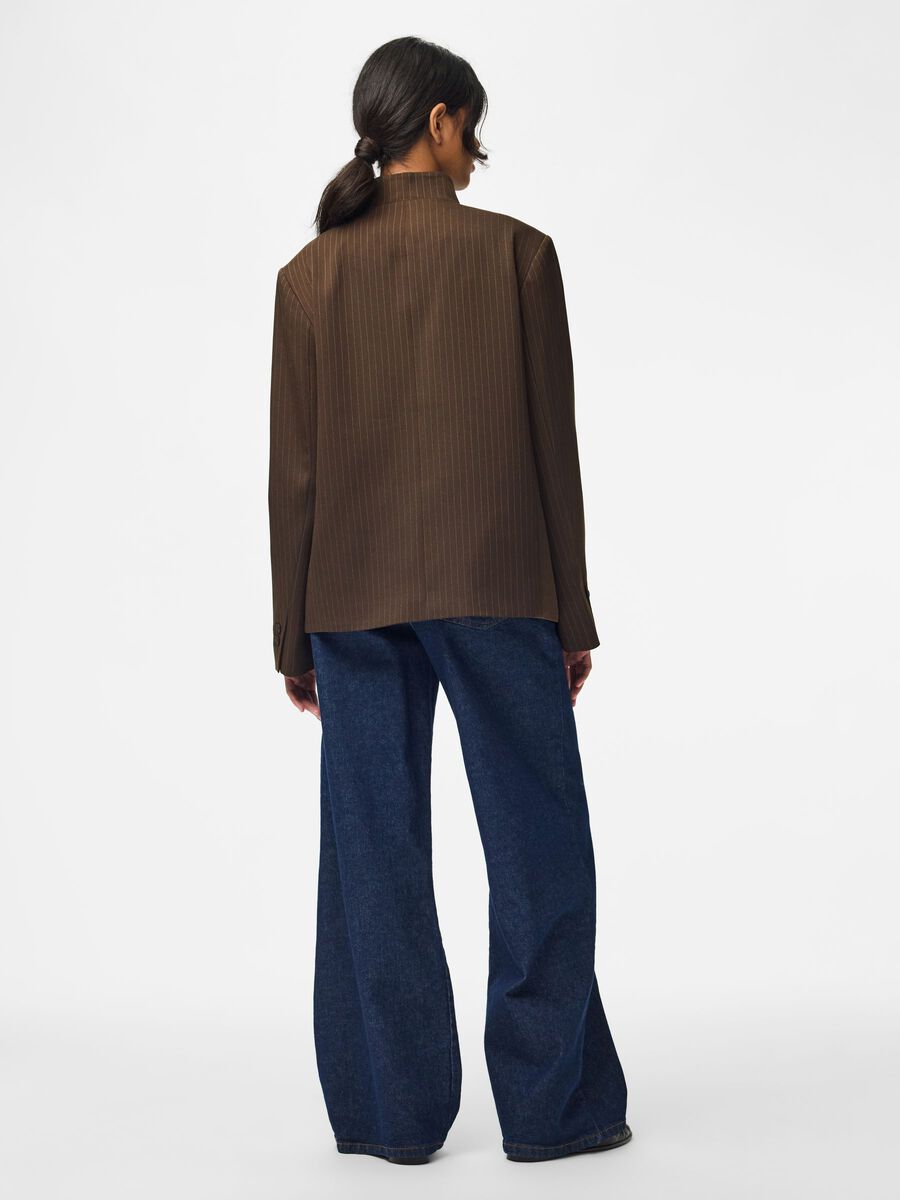 Product carousel image 2 PCFALKA PINSTRIPED  BLAZER, Delicioso