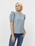 Pieces PCVILJA SHORT SLEEVED TOP, Little Boy Blue, highres - 17118309_LittleBoyBlue_893161_003.jpg