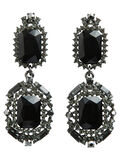 Pieces LONG EARRINGS, Gunmetal, highres - 17085184_Gunmetal_001.jpg