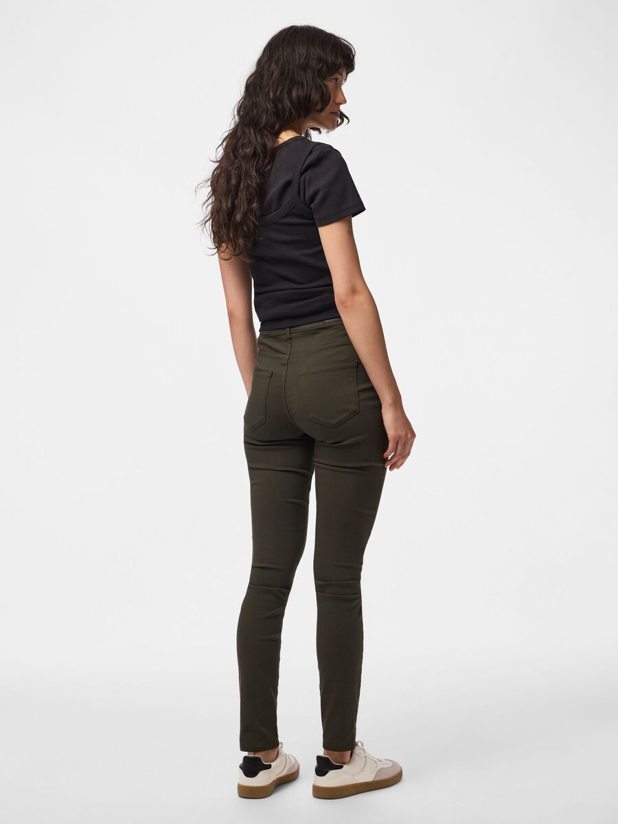 Carousel image 2 PCHIGHSKIN HW JEGGINGS, Forest Night