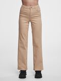 Pieces PCPEGGY HW WIDE LEG JEANS, Irish Cream, highres - 17133448_IrishCream_003.jpg