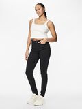 Pieces PCTALIA MW SKINNY FIT JEANS, Black, highres - 17143319_Black_005.jpg