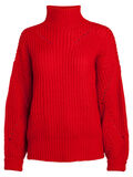 Pieces LANGERMET STRIKK PULLOVER, Flame Scarlet, highres - 17090954_FlameScarlet_001.jpg