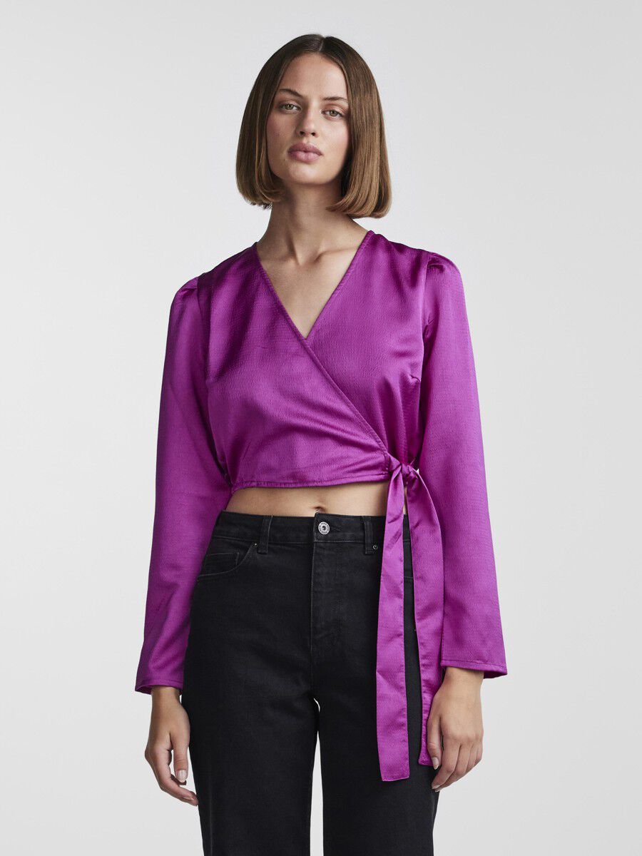 PCSENA WRAP BLOUSE