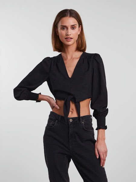Pieces PCHASOS CROP TOP, Black, highres - 17121913_Black_003.jpg