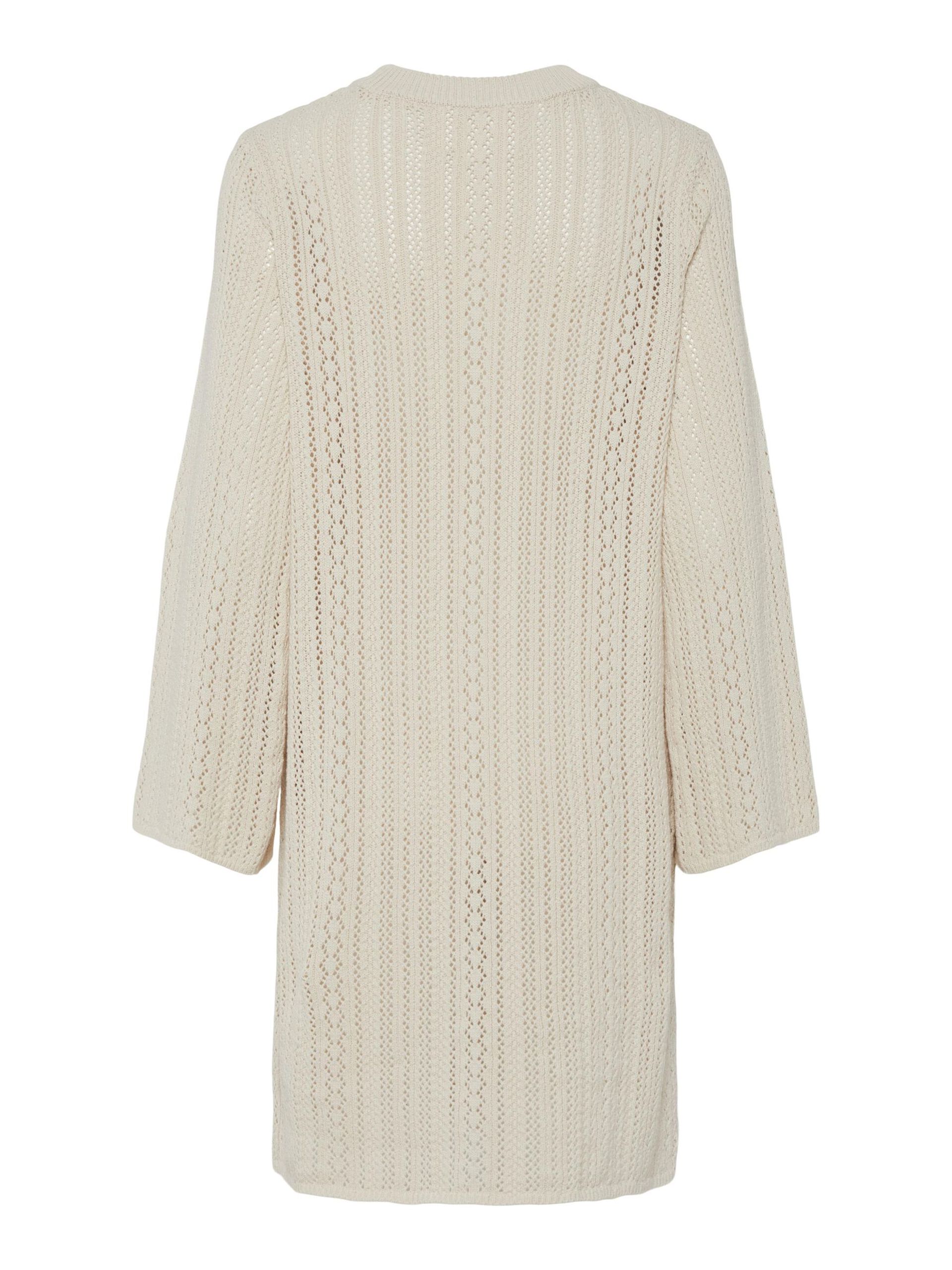 Carousel image - PCNUKA KNITTED DRESS, Birch | 6