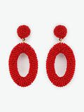 Pieces PERLEN TROPFEN OHRRINGE, High Risk Red, highres - 17102378_HighRiskRed_001.jpg