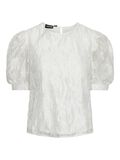 Pieces PCNALA PUFF SLEEVED TOP, Cloud Dancer, highres - 17151664_CloudDancer_001.jpg