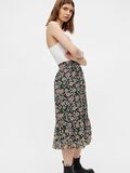 Pieces FLORAL PRINTED MIDI SKIRT, Black, highres - 17115372_Black_870934_008.jpg