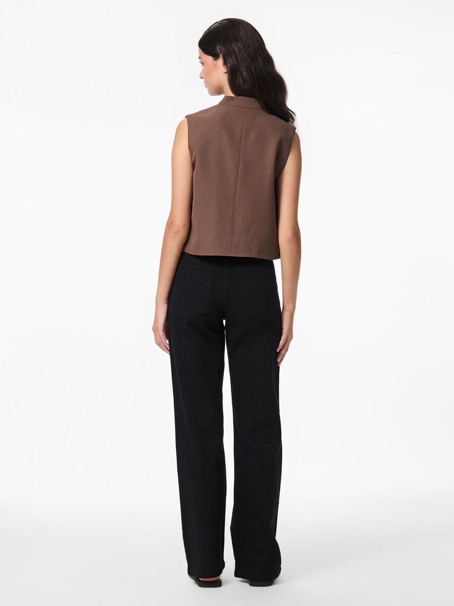 Pieces PCNIMORA WAISTCOAT, Chocolate Martini, highres - 17151771_ChocolateMartini_004.jpg