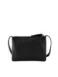 Pieces LEATHER CROSSBODY BAG, Black, highres - 17113832_Black_002.jpg