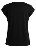 Pieces V-HALS T-SHIRT, Black, highres - 17091814_Black_002.jpg