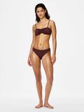 Product image thumbnail - PCKAYA SEERSUCKER  BIKINI TOP, Deep Mahogany | 3
