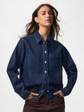 Product image thumbnail 1 PCSILKE CHEMISE EN JEAN, Dark Blue Denim