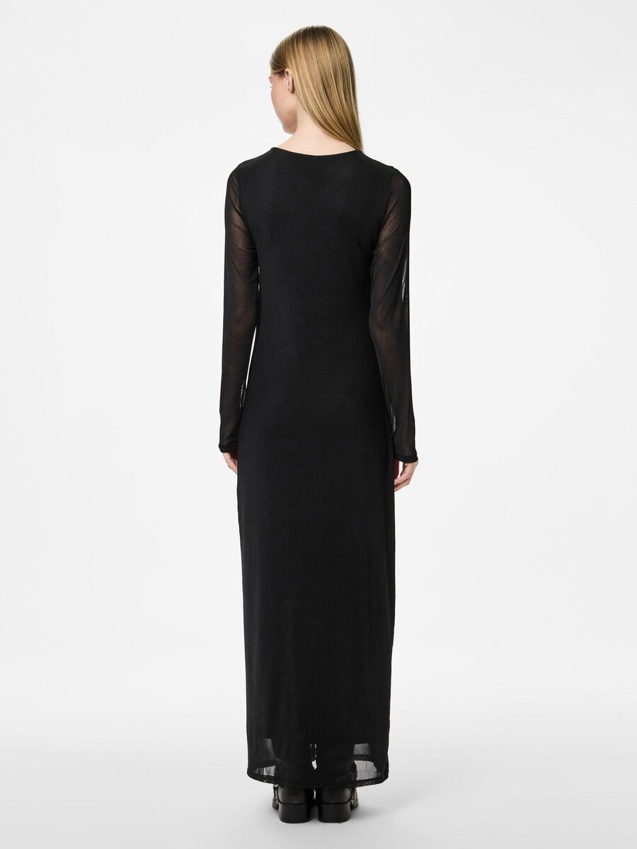 Pieces VESTIDO MAXI, Black, highres - 17159207_Black_004.jpg