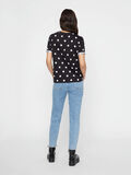 Pieces GLANSIG PRICKIG BLUS, Black, highres - 17096049_Black_744360_004.jpg