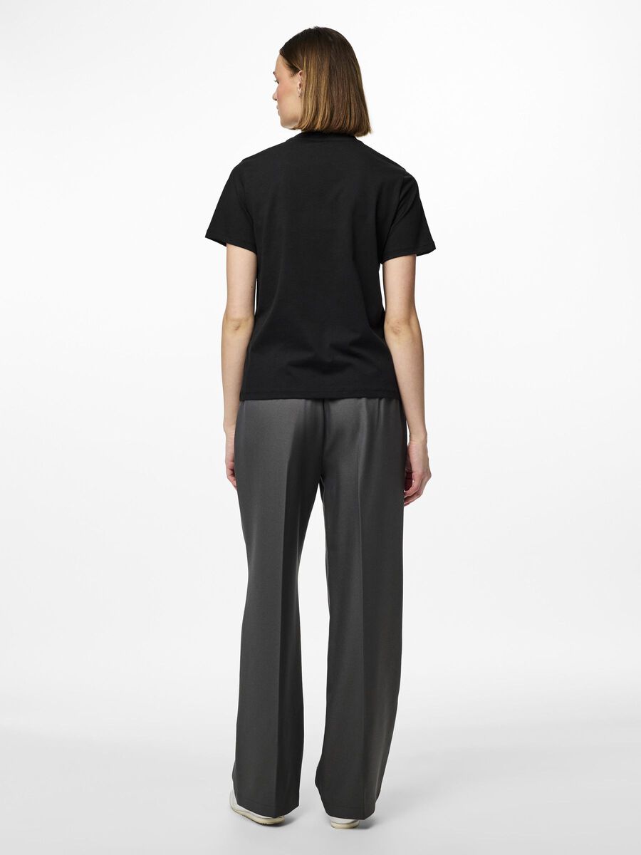 Pieces PCNEVA WIDE-LEG TROUSERS, Magnet, highres - 17140764_Magnet_004.jpg