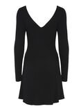 Pieces PCPRISTA KNITTED DRESS, Black, highres - 17154212_Black_002.jpg