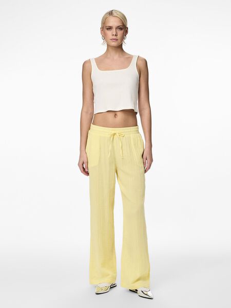 Pieces PCKIARA HOSE MIT WEITEM BEIN, Mellow Yellow, highres - 17139565_MellowYellow_005.jpg