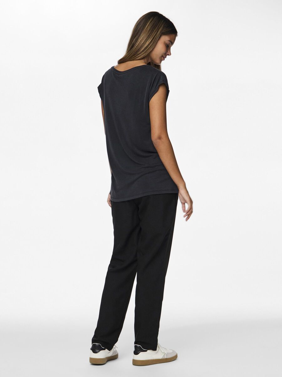 Pieces T-SHIRT, Black, highres - 17095260_Black_004.jpg
