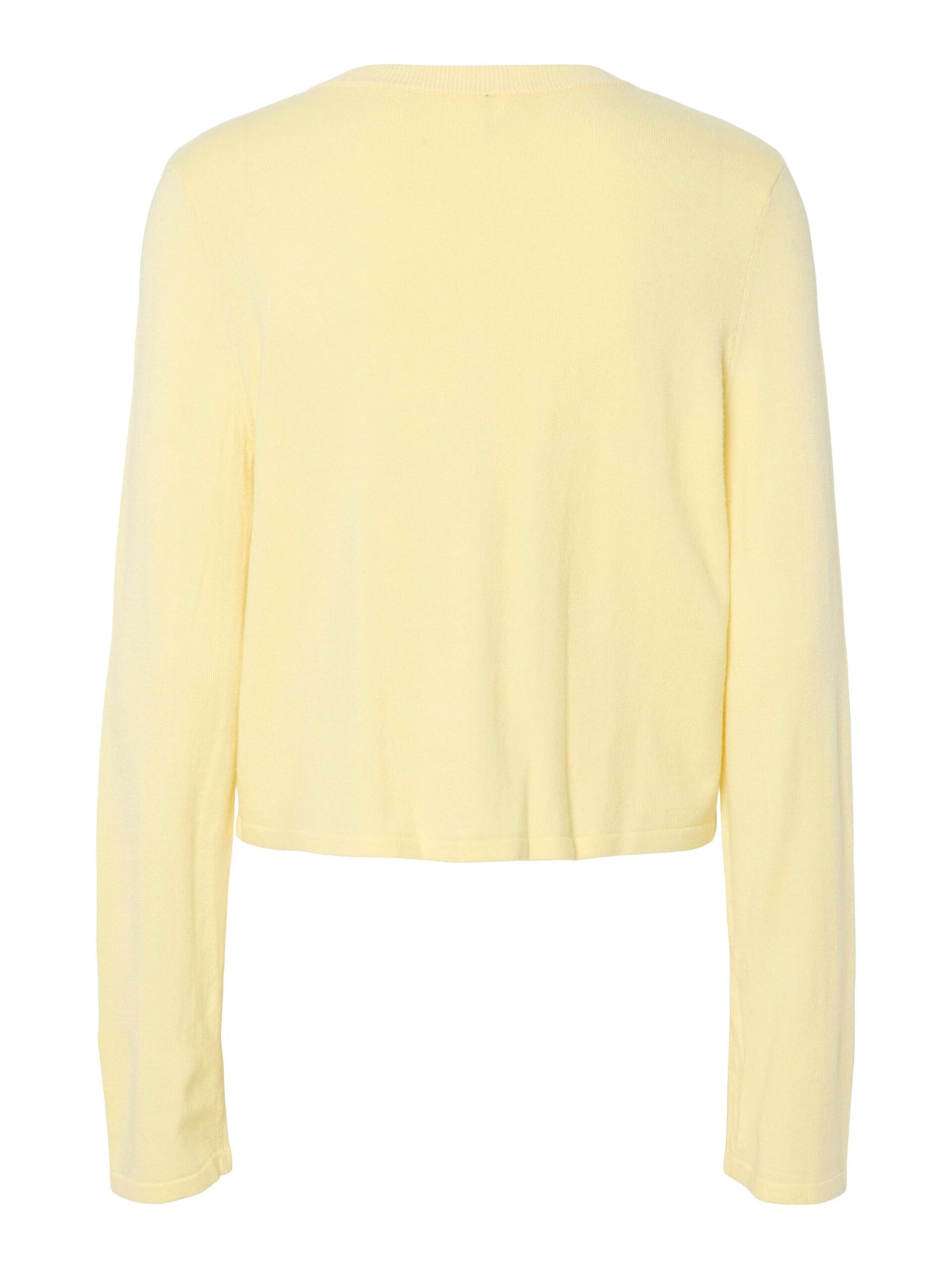 Carousel image - PCORINA KNITTED CARDIGAN, French Vanilla | 6