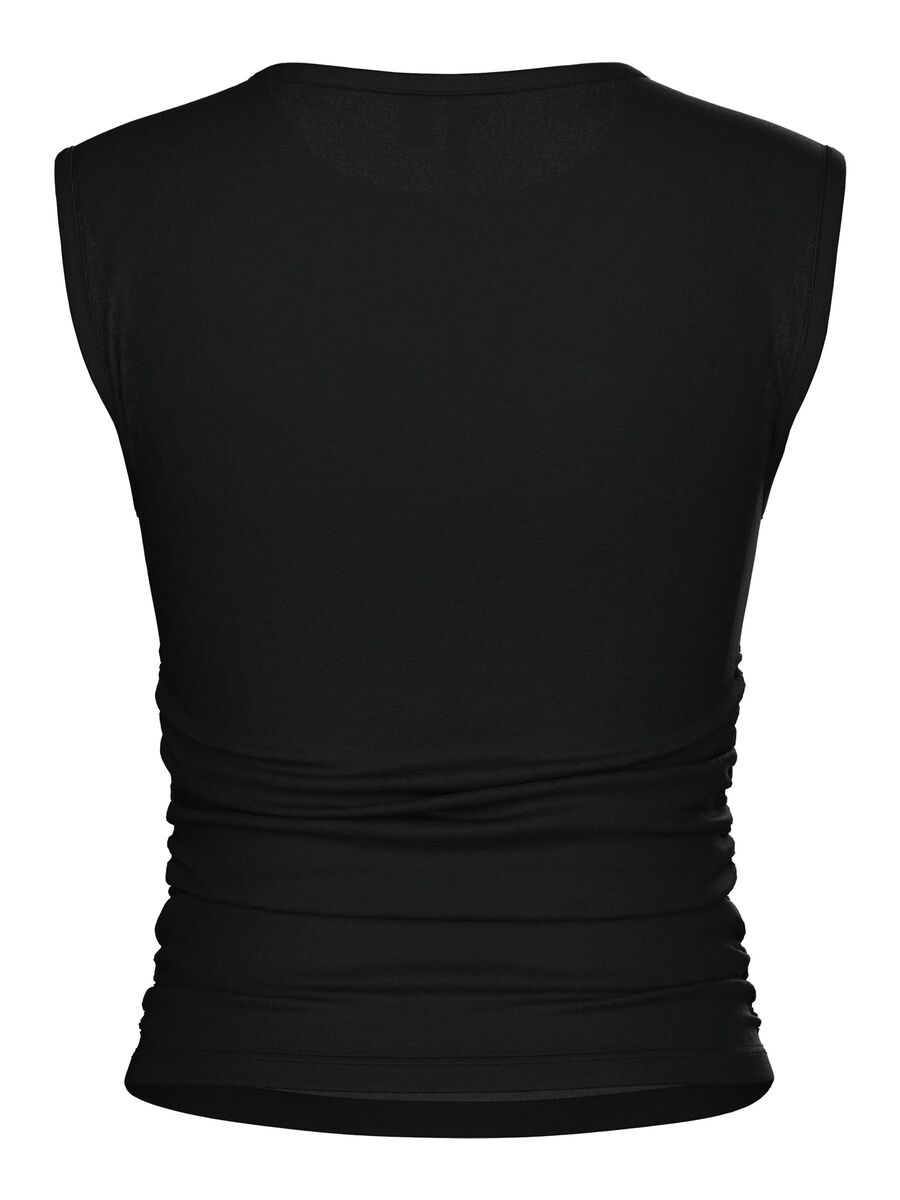 Pieces TOP BEZ RĘKAWÓW, Black, highres - 17154655_Black_002.jpg