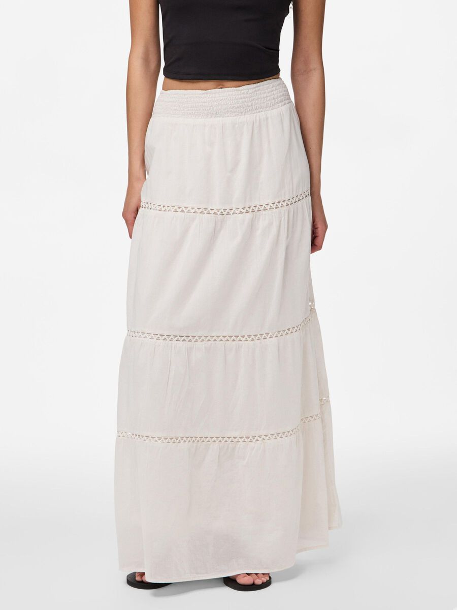Pieces PCASTRID LONG SKIRT, White Sand, highres - 17161779_WhiteSand_003.jpg