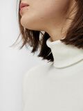 Product image thumbnail - RULLEHALS BLUSE, Cloud Dancer | 4